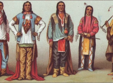 美洲印第安人 – 尤特人 – 苏族人 – 爱荷华州服饰