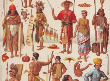 爪哇岛 – 婆罗洲 – 新加坡 – 菲律宾服饰