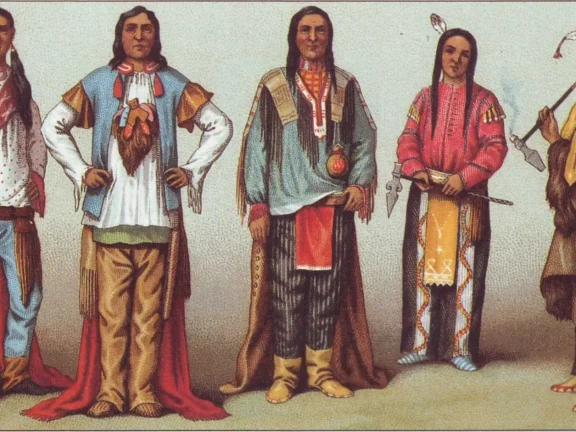 美洲印第安人 – 尤特人 – 苏族人 – 爱荷华州服饰