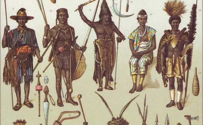 塞内冈比亚 – 几内亚海岸 – 西非 – 阿比西尼亚 – 南部非洲服饰