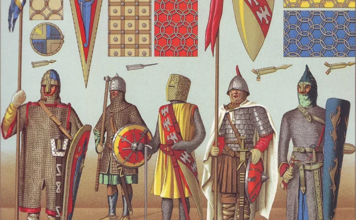 从拜占庭到19世纪的欧洲中世纪——盔甲