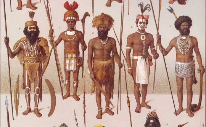 马来人 – 巴布亚人 – 原住民服饰
