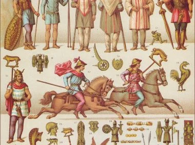 不列颠人和高卢人兵服