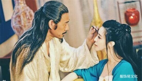 中国传统眉妆的历史 - 材料与形状
