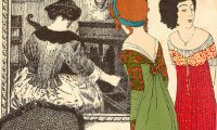 Paul Poiret 设计无紧身胸衣的连衣裙