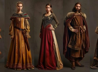 中世纪男女时尚