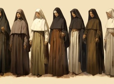 中世纪修女服饰