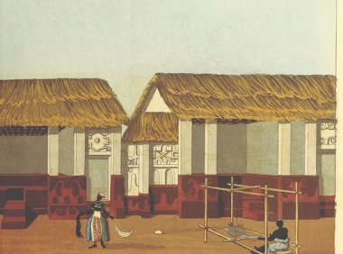 古代时期Ashanti 纺织品和染料,1819 年