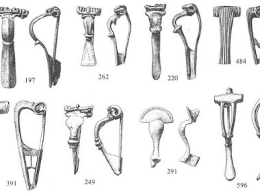 FIBULA(别针)希腊和罗马服装上的别针