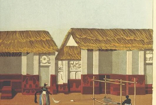 古代时期Ashanti 纺织品和染料，1819 年