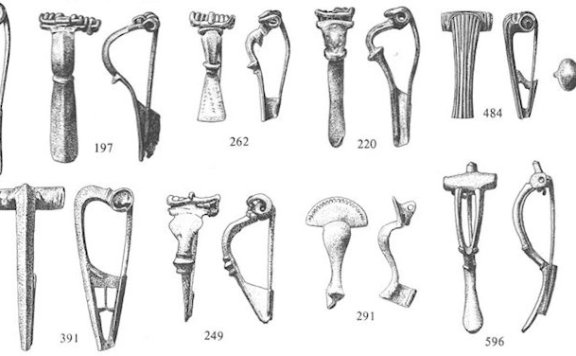 FIBULA(别针)希腊和罗马服装上的别针