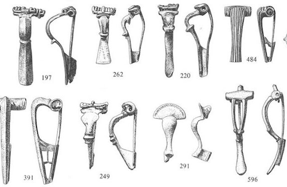 FIBULA(别针)希腊和罗马服装上的别针