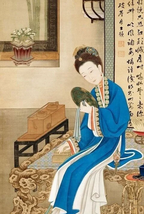 汉服图画——清朝十二美女