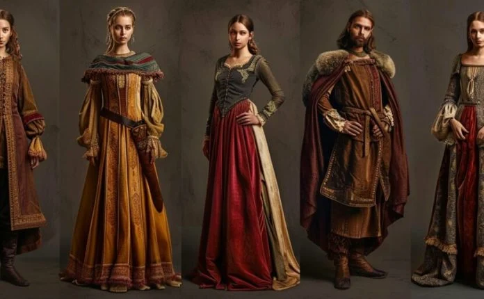 中世纪男女时尚