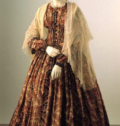 英国1850年代服装史