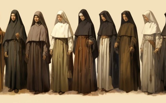 中世纪修女服饰