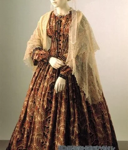 英国1850年代服装史